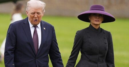 Літак Трампа ледь не розбився дорогою до Великої Британії (фото)