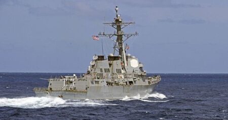 Озброєний ракетами Tomahawk есмінець США з’явився в Балтійському морі