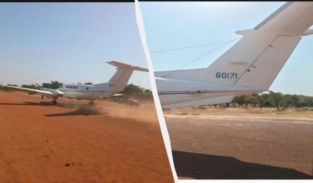 Жителі одного із сіл в Гані захопили розвідувальний літак США King Air B200
