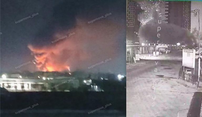 У Ростові після вибухів пожежа на великому заводі з виробництва фарби