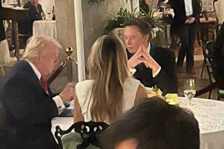 Маск показав вечерю з Трампом та першою леді США