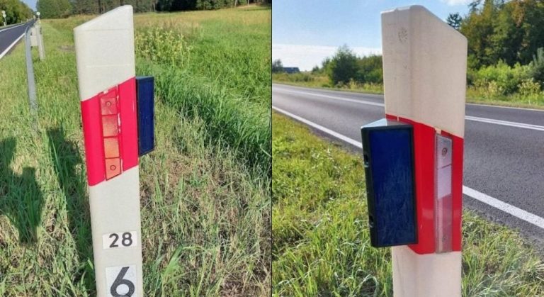 Сині вогники біля доріг ставлять не для водіїв: кого вони мають відлякувати Дороги / Фото з відкритих джерел