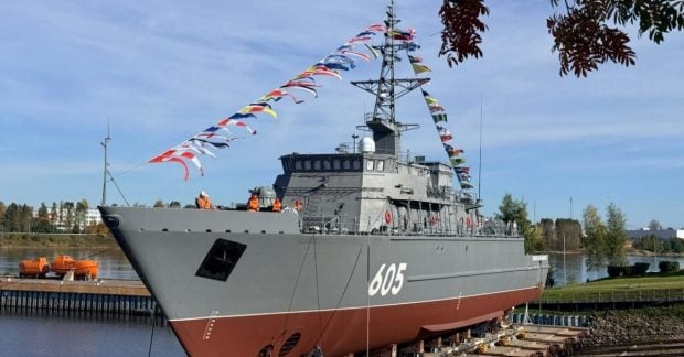 Росія спустила на воду новий тральщик «Семен Агафонов»: серію хочуть довести до 24 кораблів Росія / Фото з відкритих джерел